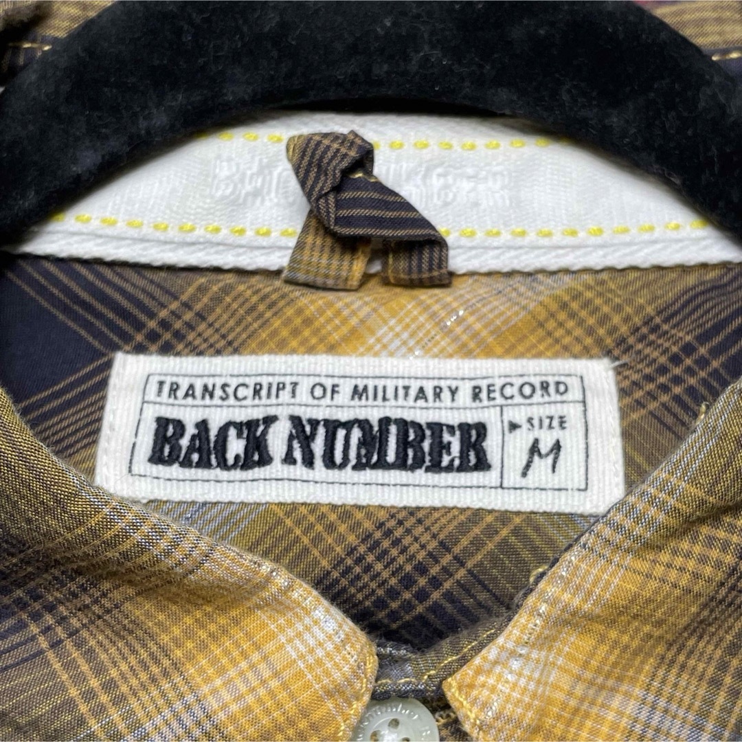 BACK NUMBER(バックナンバー)のBACK NUMBER バックナンバー 長袖シャツsize M メンズのトップス(シャツ)の商品写真