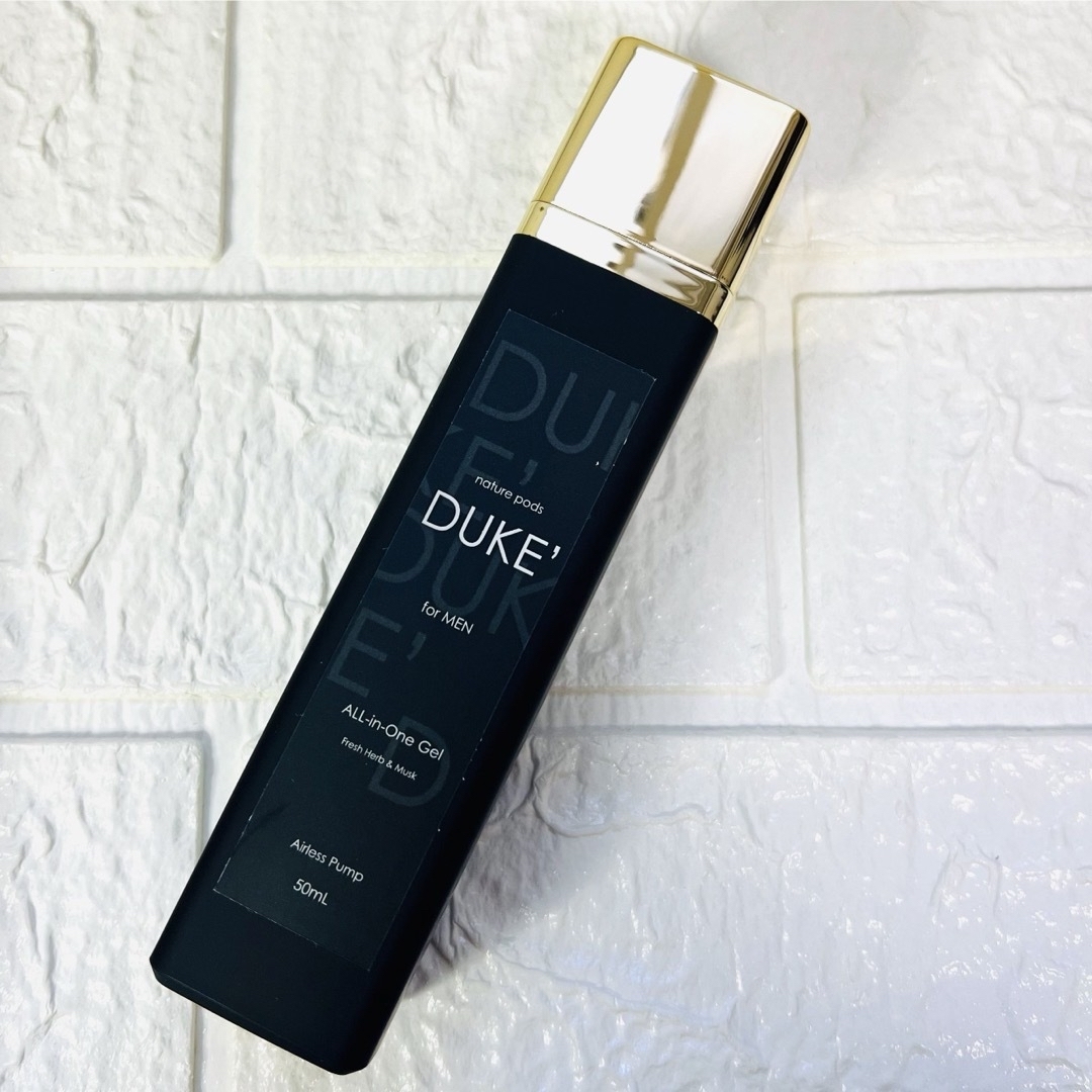 【機内誌掲載】モテ男の保湿革命 DUKE' メンズオールインワンジェル 50mL コスメ/美容のスキンケア/基礎化粧品(オールインワン化粧品)の商品写真