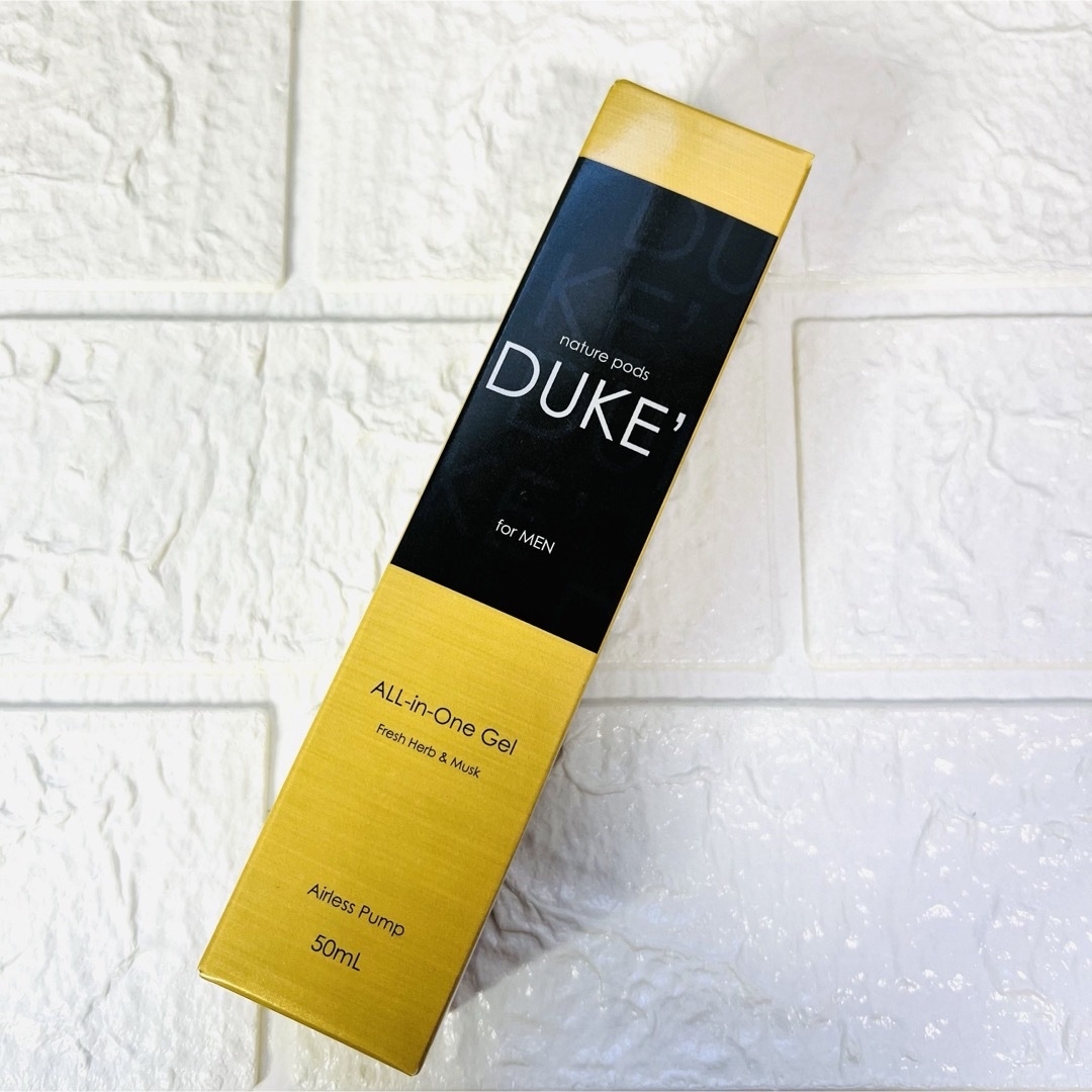 【機内誌掲載】モテ男の保湿革命 DUKE' メンズオールインワンジェル 50mL コスメ/美容のスキンケア/基礎化粧品(オールインワン化粧品)の商品写真