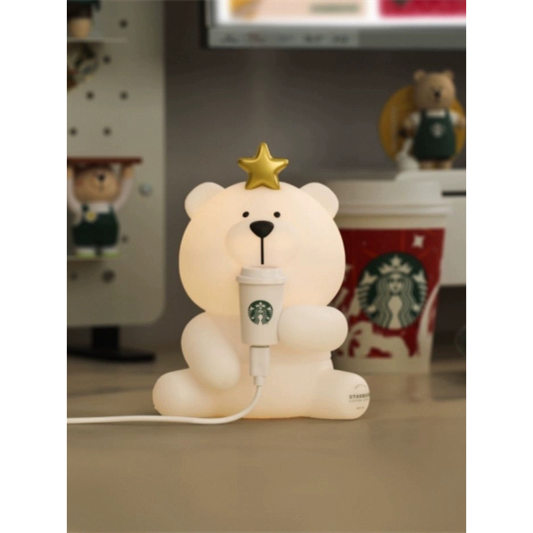 Starbucks Coffee(スターバックスコーヒー)の海外 スターバックス 23’ベアリスタ 3つモード加湿器 スマホ/家電/カメラの生活家電(加湿器/除湿機)の商品写真