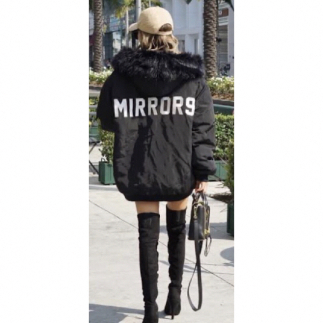 mirror9 - 浜崎あゆみさん愛用ブランドMIRROR9 MA1ファー付き mirror9 - 浜崎あゆみさん愛用ブランドMIRROR9 MA1ファー付き