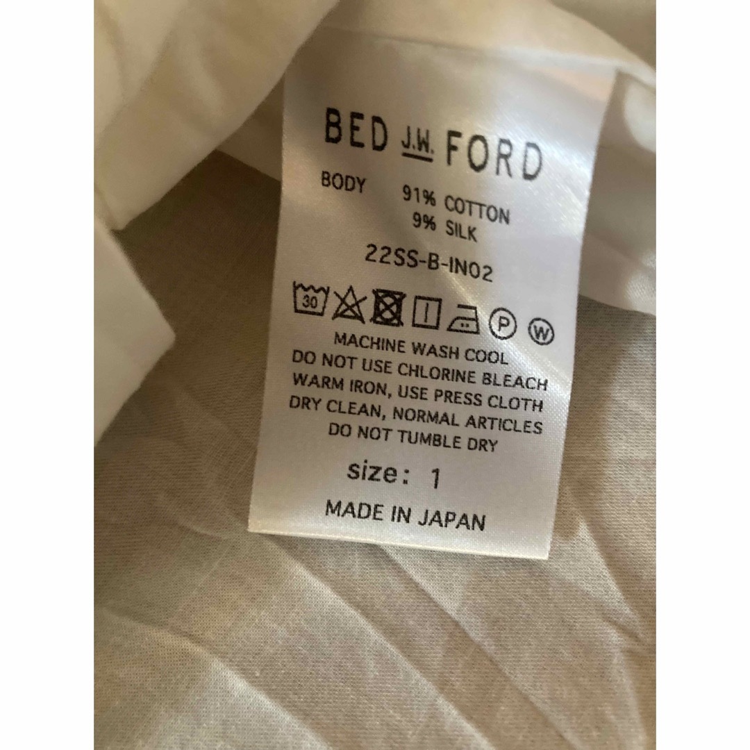 BED J.W. FORD(ベッドフォード)のbed j.w ford セーラーカラー　シャツ　ベッドフォード  メンズのトップス(シャツ)の商品写真