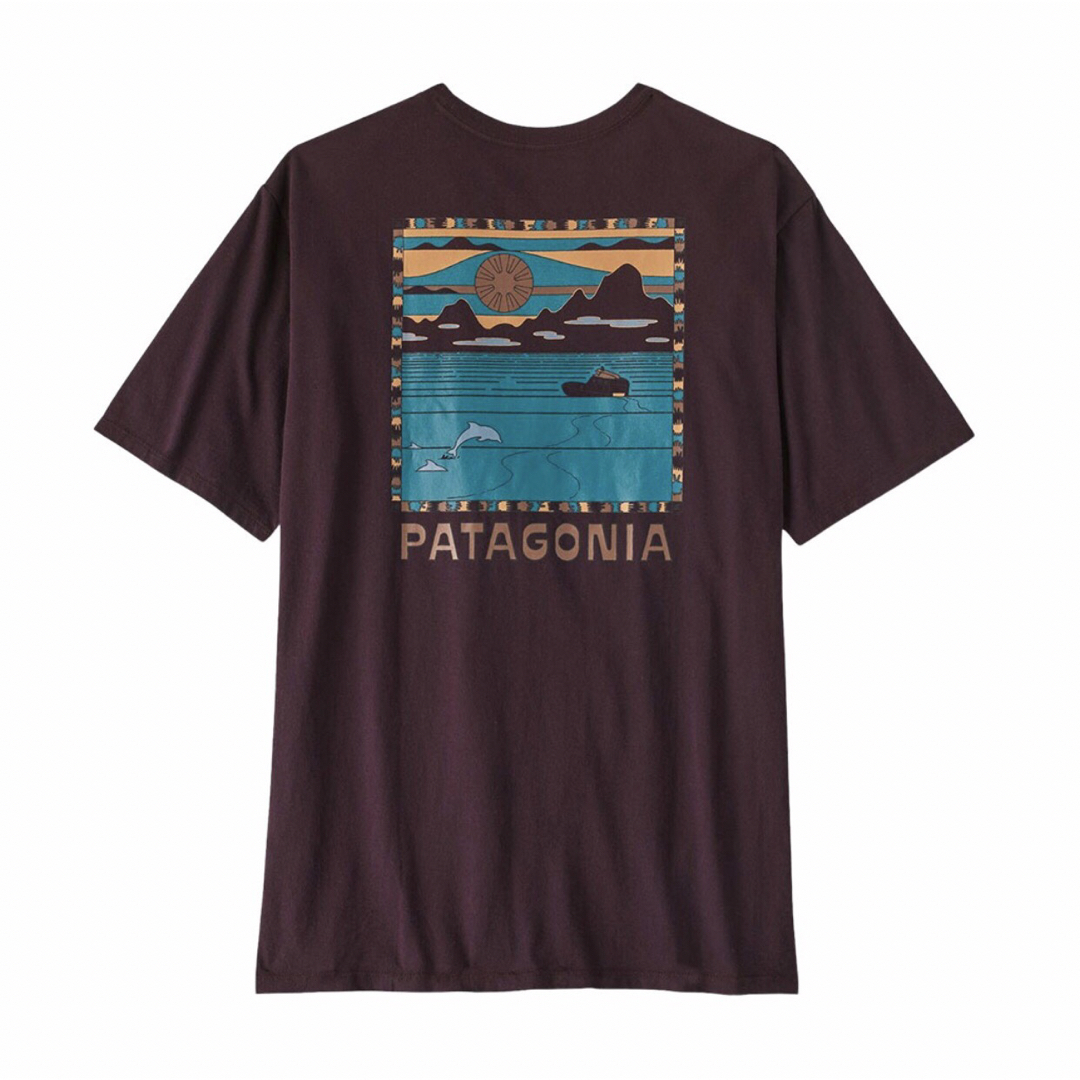 patagonia(パタゴニア)のpatagonia Tシャツ L M's Summit Swell OBPL メンズのトップス(Tシャツ/カットソー(半袖/袖なし))の商品写真