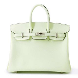 エルメス(Hermes)のエルメス バーキン25 ヴェールフィズ/シルバー金具 スイフト B刻印 HERMES Birkin ハンドバッグ(ハンドバッグ)