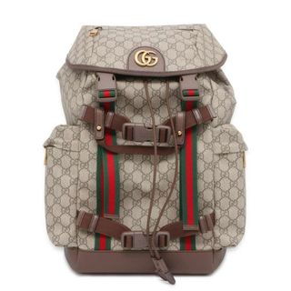 グッチ(Gucci)のグッチ リュック スケートボード ウェブ GGスプリーム 690999 GUCCI バッグ バックパック(バッグパック/リュック)