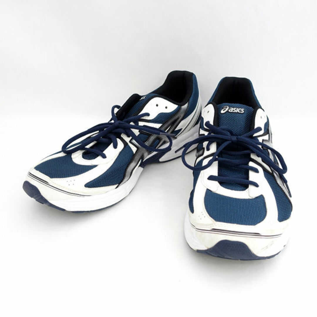 asics(アシックス)のASICS / アシックス ◆スニーカー/ロードジョグ7/ネイビー/30cm TJG132 【メンズ/MEN/男性/ボーイズ/紳士】【靴/クツ/シューズ/SHOES】 メンズファッション【中古】 [0220485020] メンズの靴/シューズ(スニーカー)の商品写真