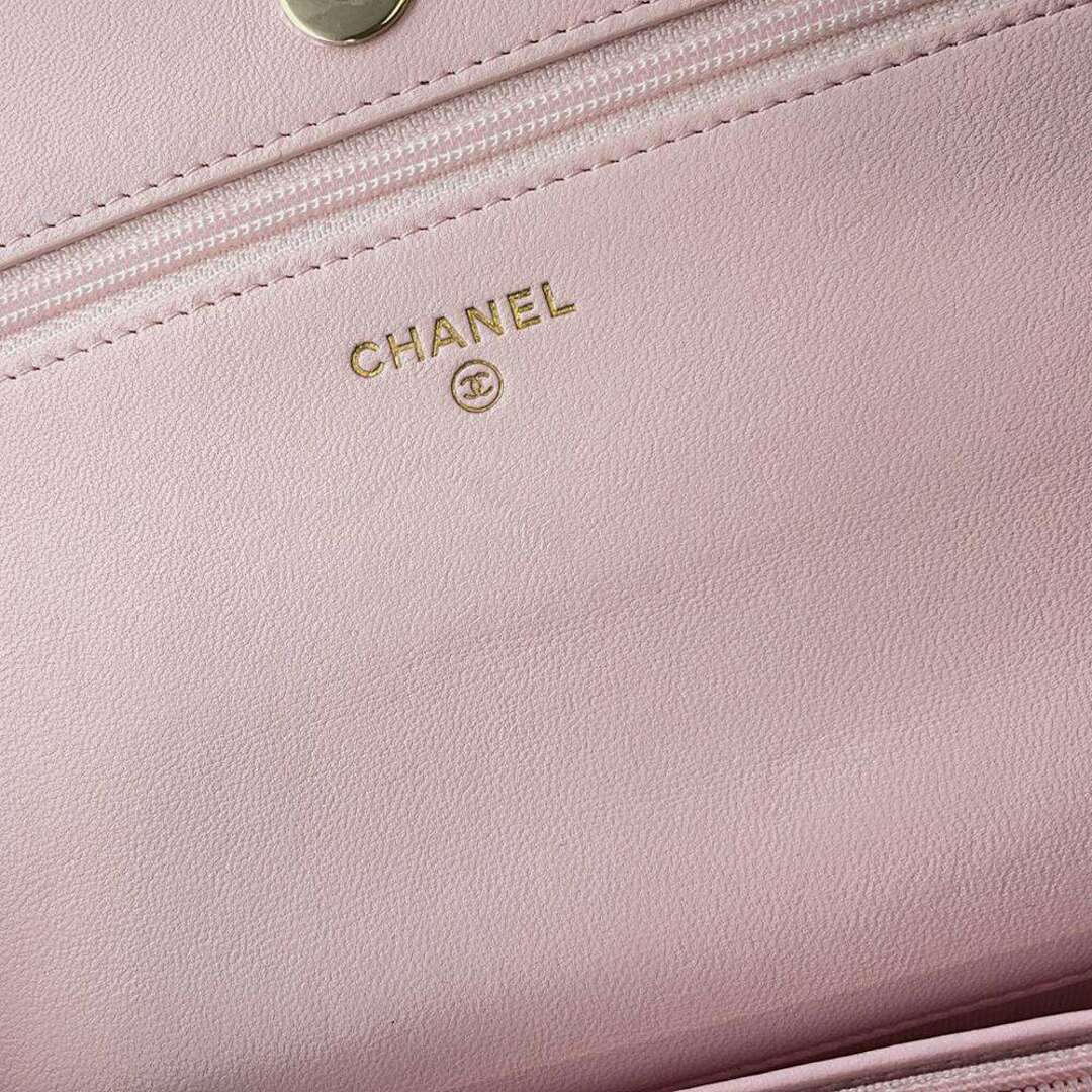 CHANEL(シャネル)のシャネル チェーンウォレット マトラッセ パール ココマーク ラムスキン AP2579 CHANEL 財布 レディースのファッション小物(財布)の商品写真