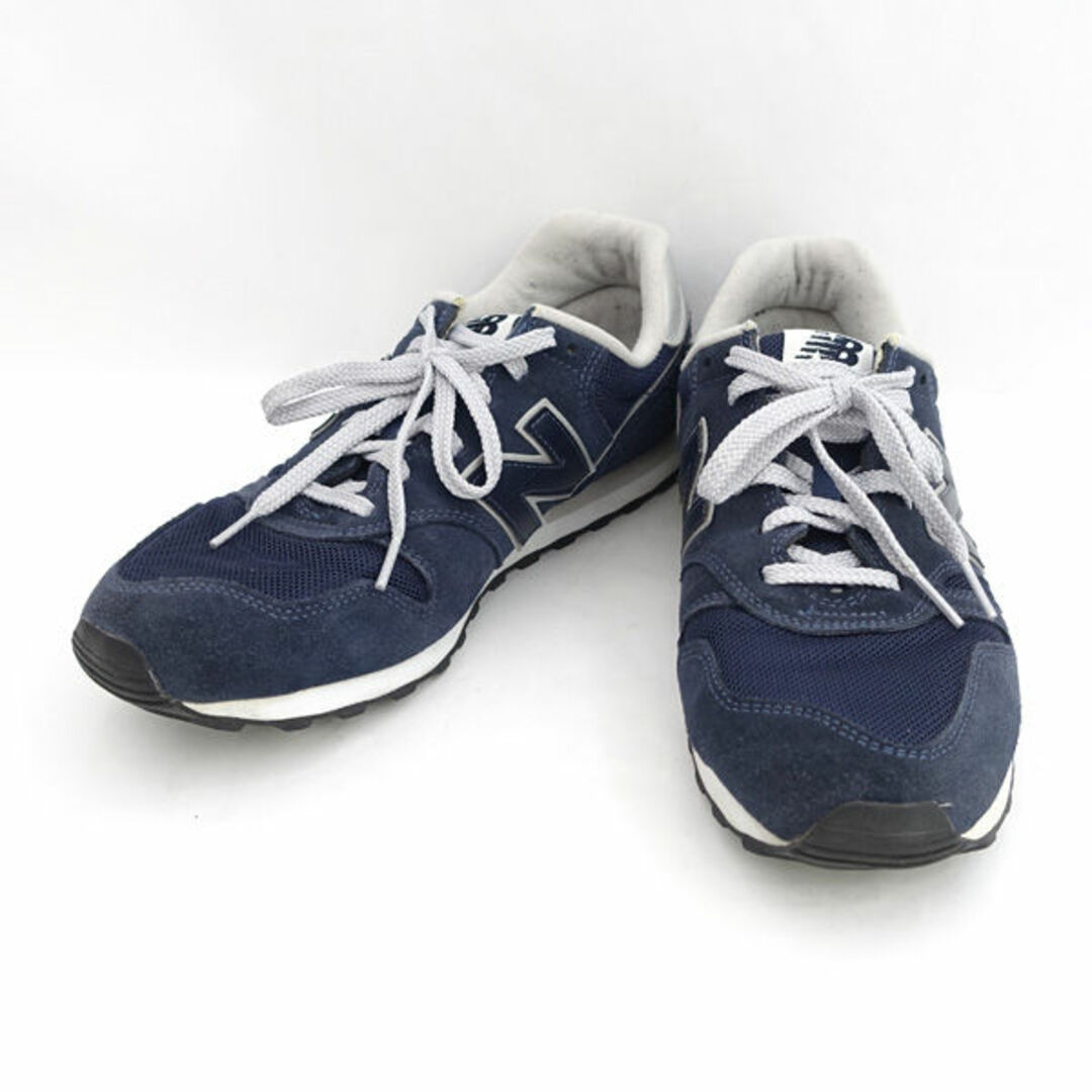 new balance / ニュー バランス ◆スニーカー/373/スエード/ネイビー/28.5cm ML373EN2 【メンズ/MEN/男性/ボーイズ/紳士】【靴/クツ/シューズ/SHOES】 メンズファッション【中古】 [0220485486] メンズの靴/シューズ(スニーカー)の商品写真