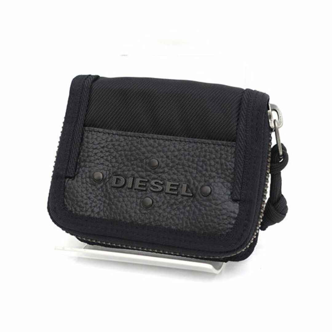 AGATHA(アガタ)のDIESEL / ディーゼル ■財布 カード コイン ブラック 【財布/サイフ/ウォレット/wallet/コイン】 ブランド【中古】 [0990013127] メンズのファッション小物(長財布)の商品写真