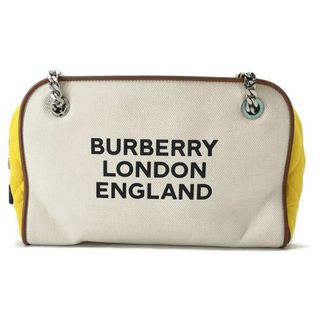 バーバリー(BURBERRY)のバーバリー チェーントートバッグ キューブ キャンバス ナイロン 8038136 BURBERRY バッグ(トートバッグ)