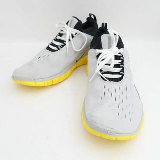 ナイキ(NIKE)のNIKE / ナイキ ■ナイキフリー5.0 ライトグレー ブラック　イエロー　28.5cm 308964-003 【メンズ/MEN/男性/ボーイズ/紳士】【靴/クツ/シューズ/SHOES】 ブランド【中古】 [0990013402](スニーカー)