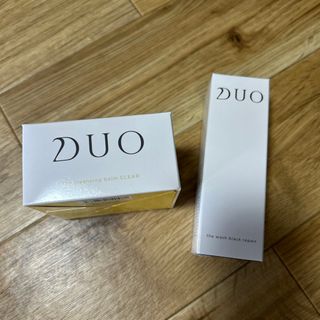 デュオ(DUO)の未開封　DUO クレンジングバーム&デュオザウォッシュ　洗顔パウダー(クレンジング/メイク落とし)