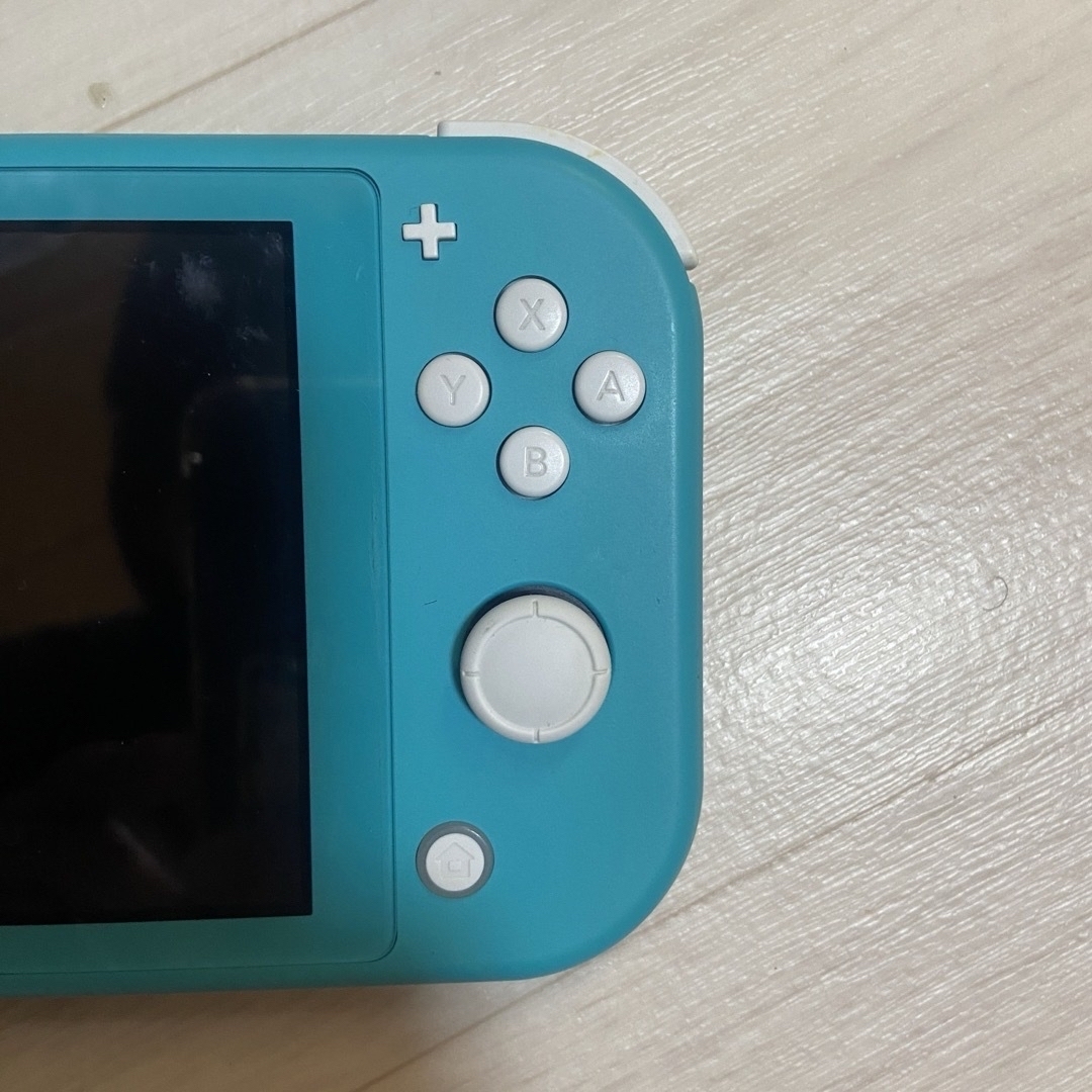 Nintendo Switch(ニンテンドースイッチ)のNintendo Switch Lite 本体　ターコイズ ケース付き エンタメ/ホビーのゲームソフト/ゲーム機本体(携帯用ゲーム機本体)の商品写真