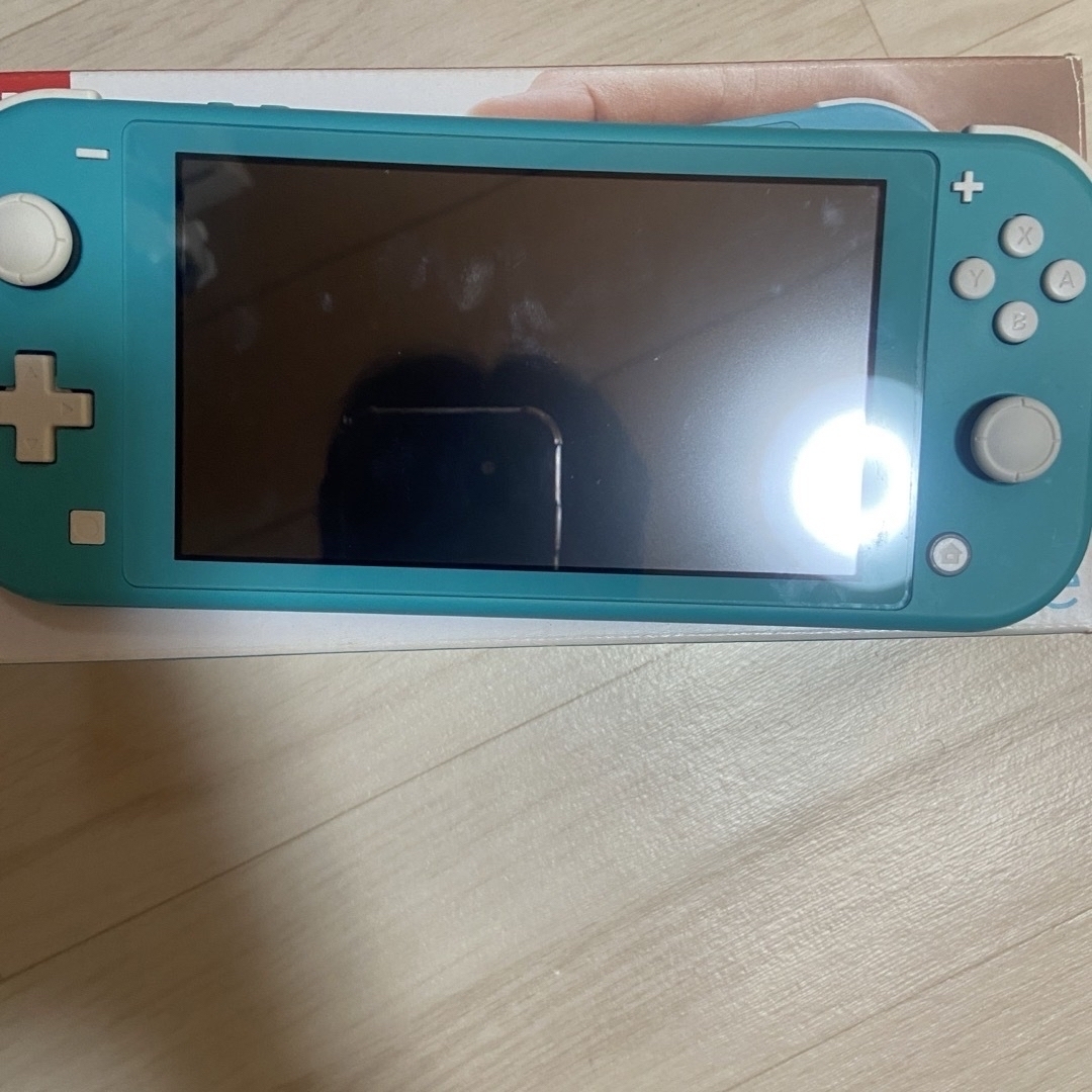 Nintendo Switch(ニンテンドースイッチ)のNintendo Switch Lite 本体　ターコイズ ケース付き エンタメ/ホビーのゲームソフト/ゲーム機本体(携帯用ゲーム機本体)の商品写真