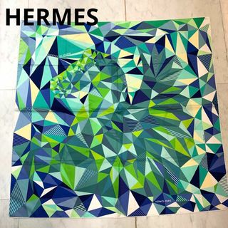 エルメス(Hermes)の☆美品☆HERMES カレ90 シルクスカーフ ペガサスのいたずら(バンダナ/スカーフ)