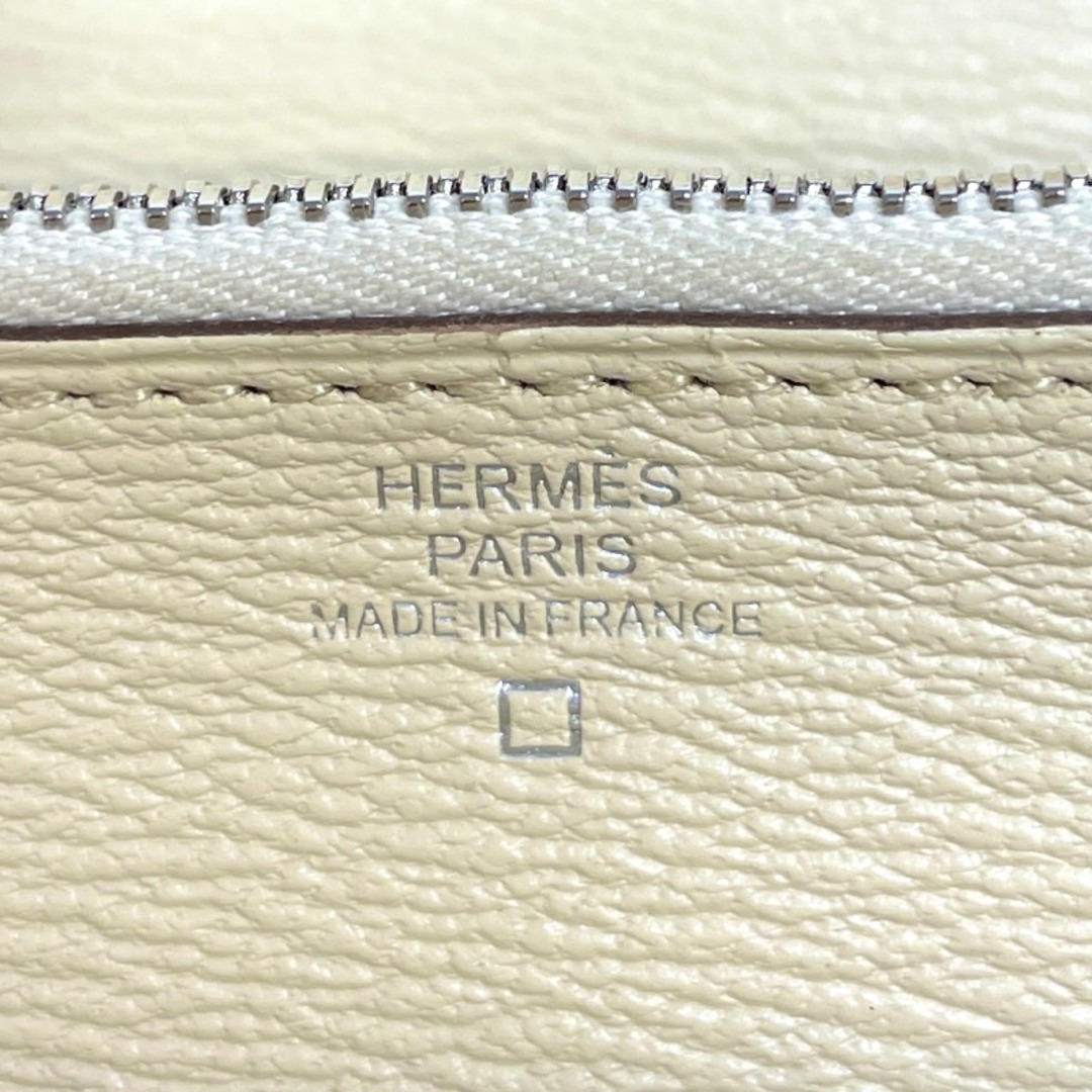 Hermes(エルメス)のエルメス ケリーウォレット アリゲーター クロコダイル 財布 長財布 ロングウォレット ヴァニラ アイボリー レディースのファッション小物(財布)の商品写真