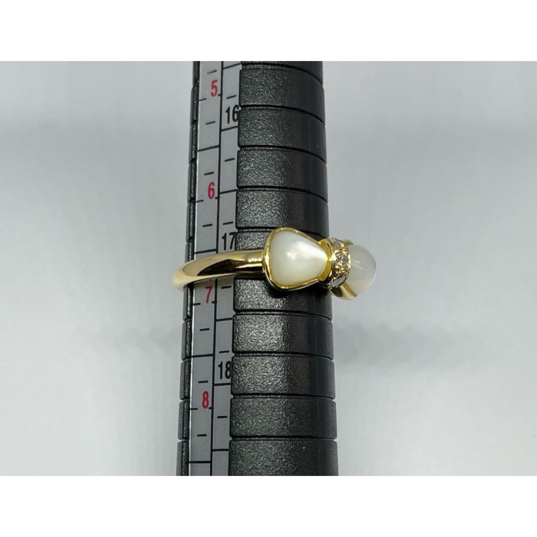 Van Cleef & Arpels(ヴァンクリーフアンドアーペル)のヴァンクリーフ＆アーペル ヴィンテージ リボン リング  ダイヤモンド レディースのアクセサリー(リング(指輪))の商品写真