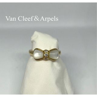 ヴァンクリーフアンドアーペル(Van Cleef & Arpels)のヴァンクリーフ＆アーペル ヴィンテージ リボン リング  ダイヤモンド(リング(指輪))