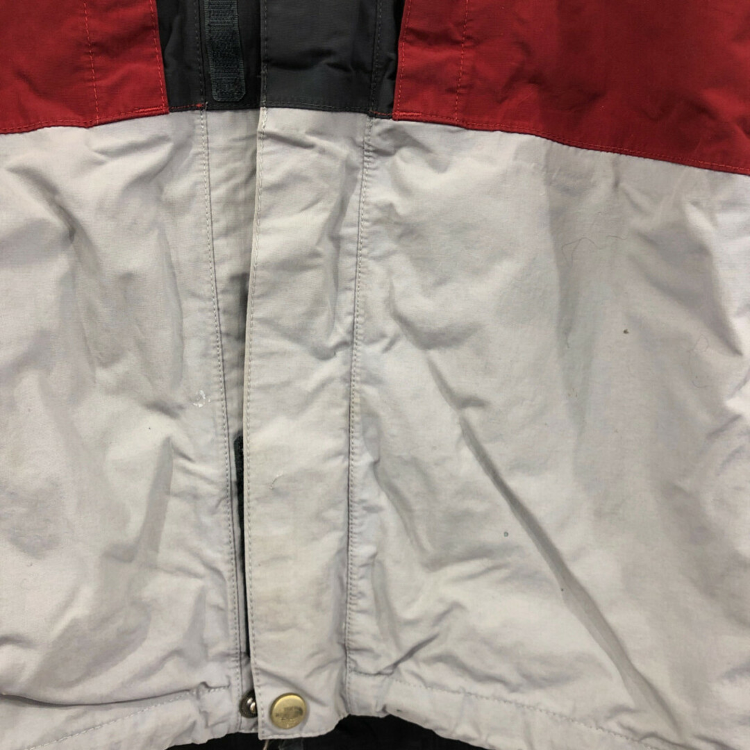 THE NORTH FACE(ザノースフェイス)のTHE NORTH FACE ノースフェイス HYVENT マウンテンパーカー アウトドア 防水 レッド (メンズ M) 中古 古着 Q2353 メンズのジャケット/アウター(マウンテンパーカー)の商品写真