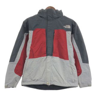 ザノースフェイス(THE NORTH FACE)のTHE NORTH FACE ノースフェイス HYVENT マウンテンパーカー アウトドア 防水 レッド (メンズ M) 中古 古着 Q2353(マウンテンパーカー)