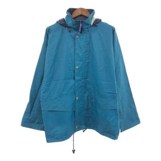 ヘリーハンセン(HELLY HANSEN)のHELLY HANSEN ヘリーハンセン ナイロン マウンテンパーカー アウトドア グリーン (メンズ M) 中古 古着 Q2355(マウンテンパーカー)