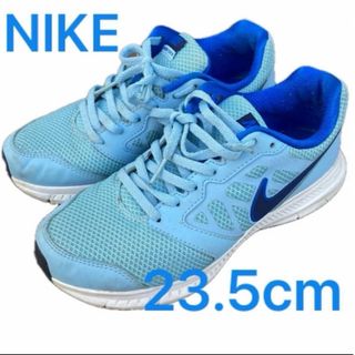 ナイキ(NIKE)のNIKE ナイキ スニーカー　ブルー　水色　春　23.5cm(スニーカー)