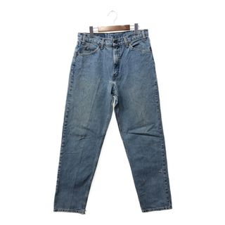 リーバイス(Levi's)の90年代 Levi's リーバイス 550 リラックスフィット テーバード デニムパンツ アメカジ オレンジタブ (メンズ W34 L34) 中古 古着 Q2377(デニム/ジーンズ)