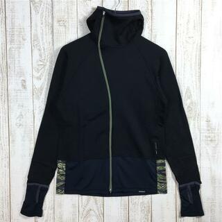 UNISEX S マウンテンマーシャルアーツ × SAYAMA works（サヤマワークス）ポーラテックパワーグリッド マウンテンフーディ ジャケット POLARTEC Power Grid Mountain Hoody Jacket フリース Mountain Martial Arts | MMA Black ブラック系(その他)