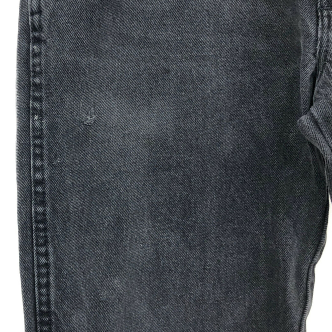 RUSTLER ラスラー デニムパンツ アメカジ ブラック (メンズ W31 L32) 中古 古着 Q2387 メンズのパンツ(デニム/ジーンズ)の商品写真