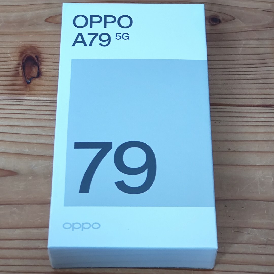 OPPO(オッポ)のOPPO A79 5G A303OP ミステリーブラック ワイモバイル スマホ/家電/カメラのスマートフォン/携帯電話(スマートフォン本体)の商品写真