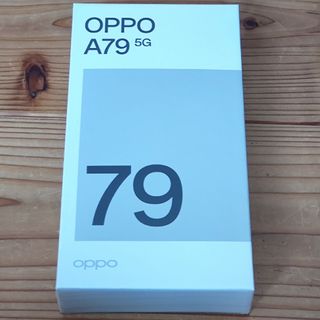 オッポ(OPPO)のOPPO A79 5G A303OP ミステリーブラック ワイモバイル(スマートフォン本体)