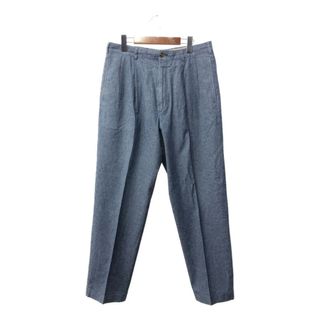 トミーヒルフィガー(TOMMY HILFIGER)の90年代 TOMMY HILFIGER トミーヒルフィガー 2タック チノパンツ ブルー (メンズ 33/30) 中古 古着 Q2406(その他)