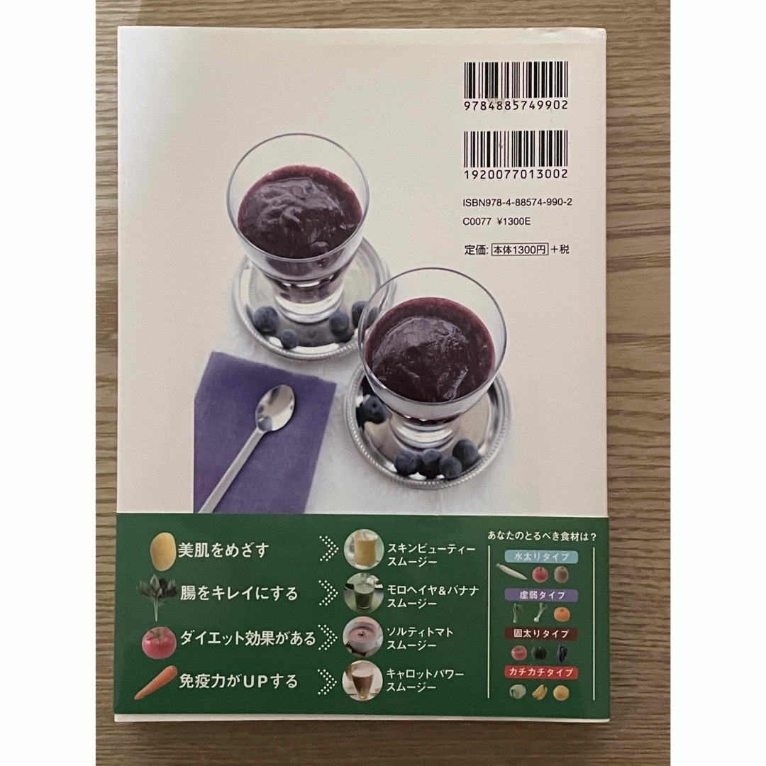 毒を出す食ためる食、スムージーの食材便利帳 2冊セット エンタメ/ホビーの本(健康/医学)の商品写真