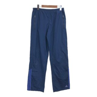 アディダス(adidas)のadidas アディダス トラックパンツ スポーツ ブルー (メンズ S) 中古 古着 Q2434(その他)