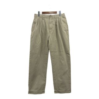 ポロラルフローレン(POLO RALPH LAUREN)のPolo by Ralph Lauren ポロ ラルフローレン ETHAN PANT 2タック チノパンツ ポロチノ アメカジ ベージュ (メンズ 31/30) 中古 古着 Q2442(その他)