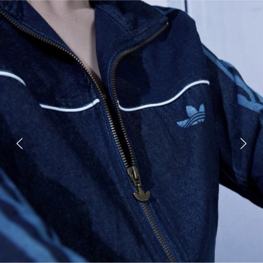 Originals（adidas）(オリジナルス)のデニム Japona トラックジャケット（ジャージ）/ アディダスオリジナルス レディースのジャケット/アウター(ブルゾン)の商品写真