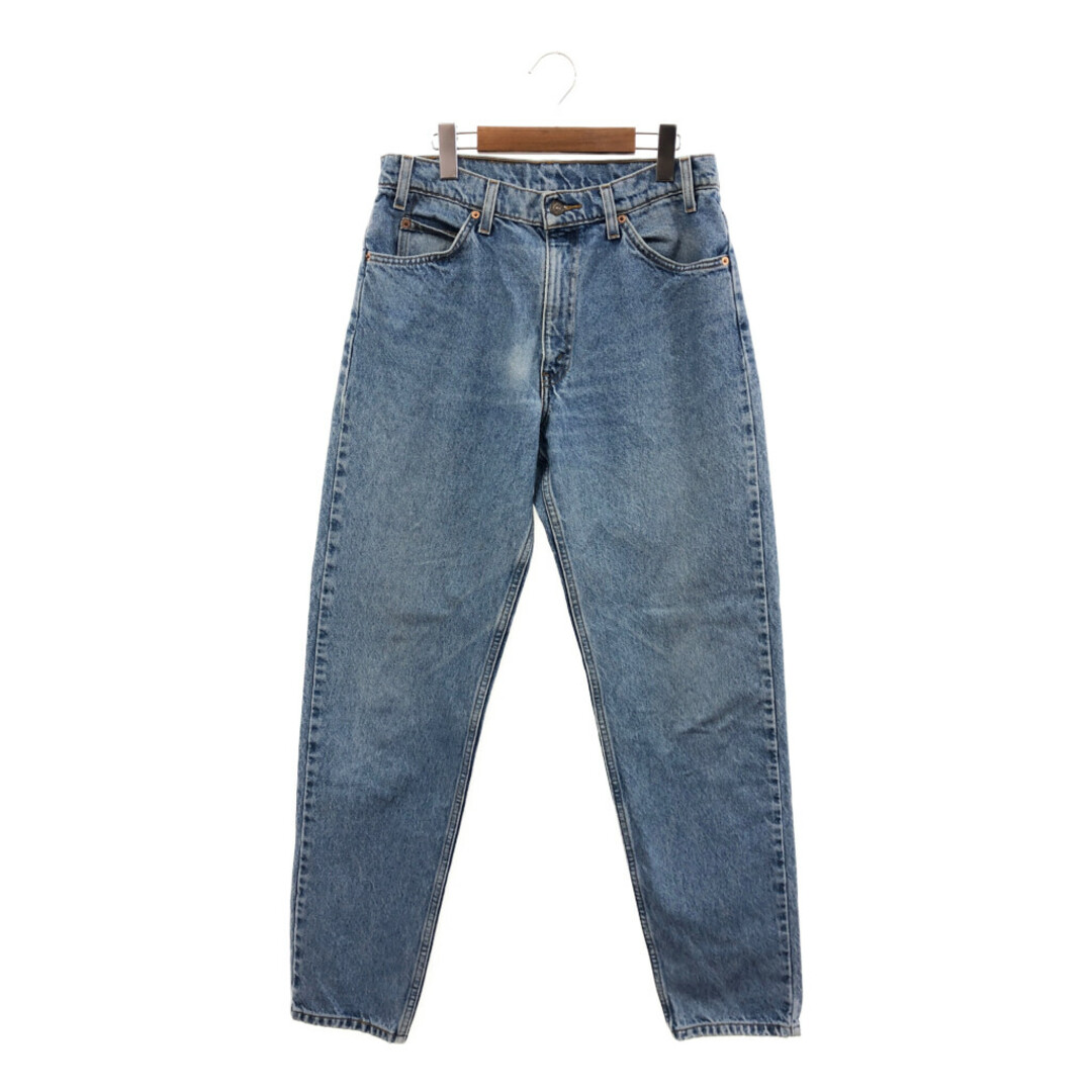 Levi's(リーバイス)の90年代 Levi's リーバイス 550 テーパード デニムパンツ アメカジ オレンジタブ ブルー (メンズ W34 L32) 中古 古着 Q2462 メンズのパンツ(デニム/ジーンズ)の商品写真