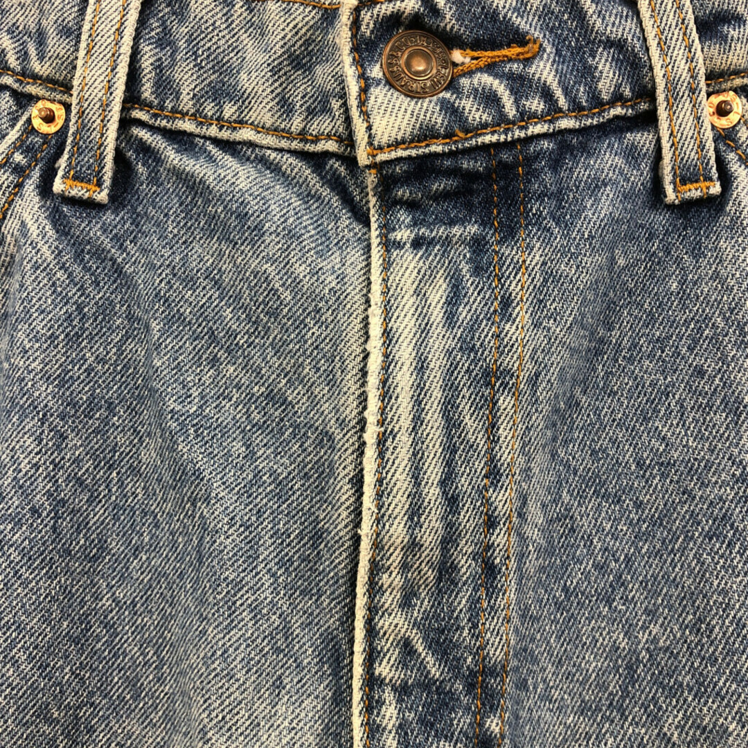 Levi's(リーバイス)の90年代 Levi's リーバイス 550 テーパード デニムパンツ アメカジ オレンジタブ ブルー (メンズ W34 L32) 中古 古着 Q2462 メンズのパンツ(デニム/ジーンズ)の商品写真