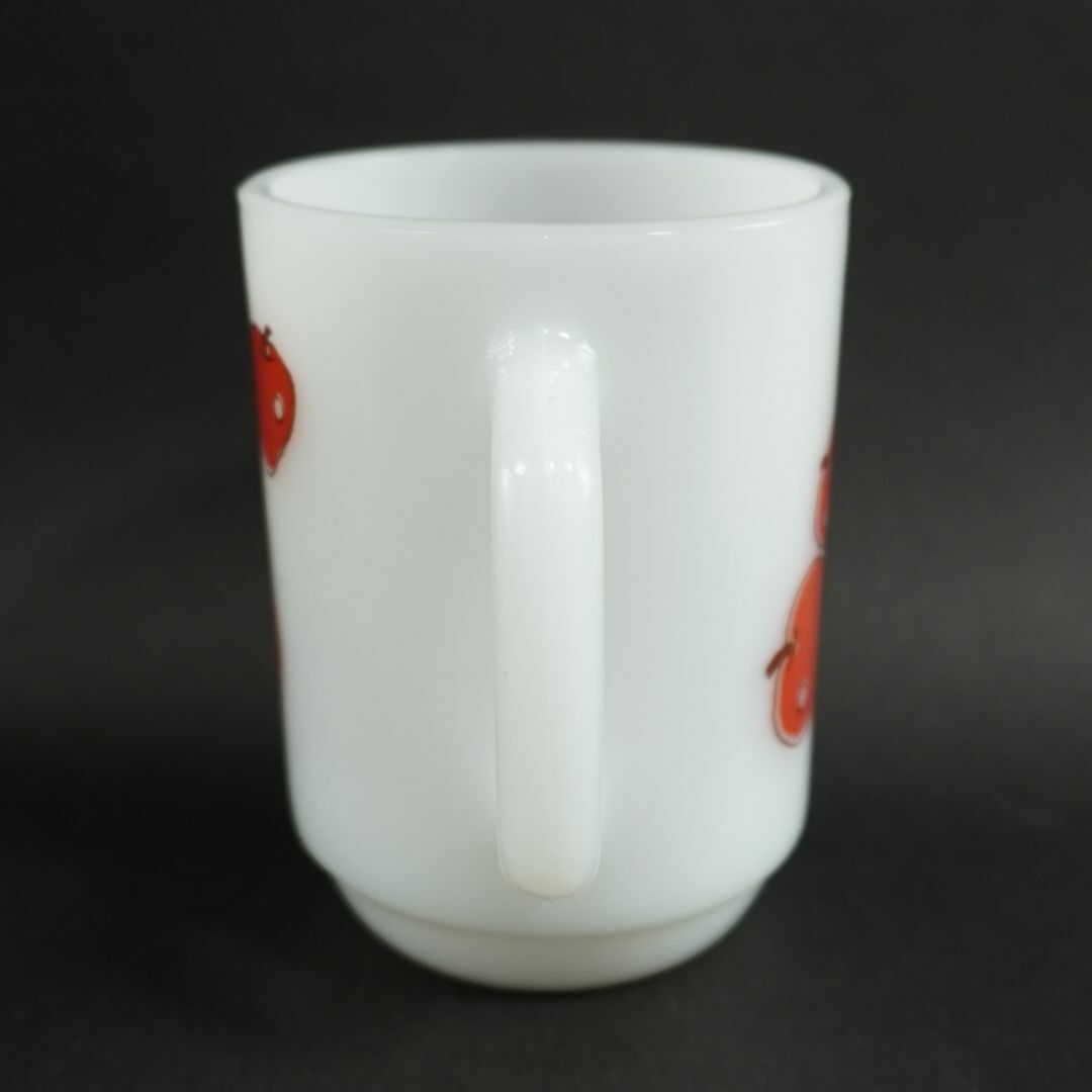 Fire-King(ファイヤーキング)のFire King Apple Dumplin 9oz Mug Cup 80s インテリア/住まい/日用品のキッチン/食器(グラス/カップ)の商品写真