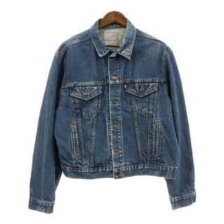 リーバイス(Levi's)の90年代 USA製 Levi's リーバイス 71506-0213 デニムジャケット アメカジ ブルー (メンズ L相当) 中古 古着 Q2486(その他)