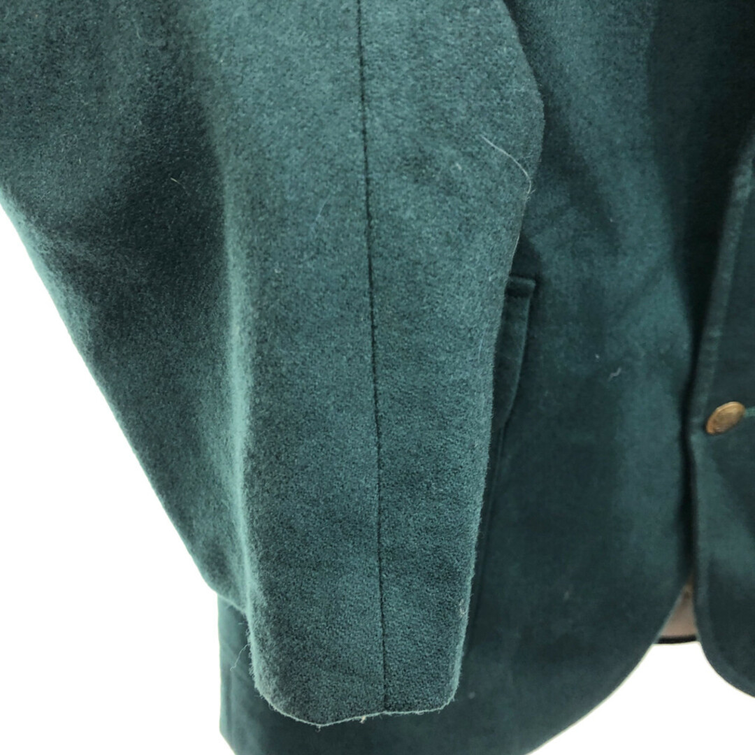 PENDLETON(ペンドルトン)の90年代 USA製 PENDLETON ペンドルトン ウール テーラードジャケット グリーン (メンズ 40) 中古 古着 Q2495 メンズのジャケット/アウター(テーラードジャケット)の商品写真