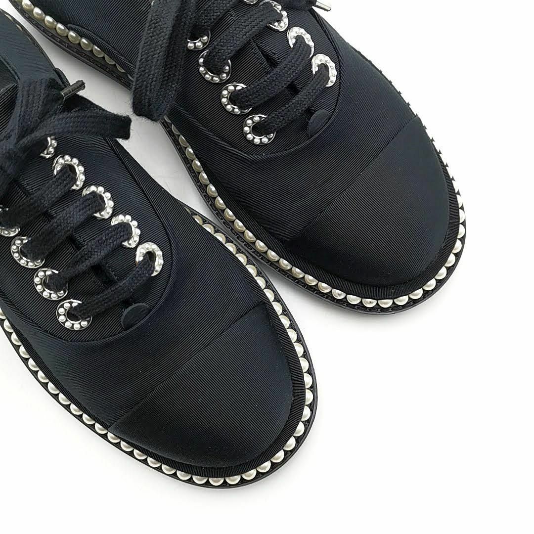 CHANEL - 美品 シャネル CHANEL スニーカー パール 03-24032501 CHANEL - 美品 シャネル CHANEL スニーカー パール 03-24032501
