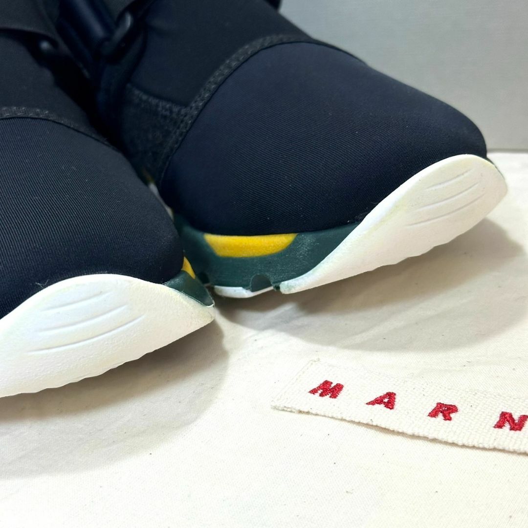 Marni(マルニ)の9万円☆極美品☆MARNI ベルクロストラップ ハイカットスニーカー 35/22 レディースの靴/シューズ(スニーカー)の商品写真