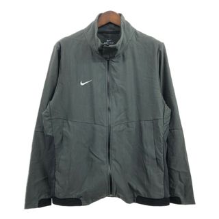 ナイキ(NIKE)のNIKE ナイキ ウィンドブレーカー ジャケット スポーツ グレー (メンズ L) 中古 古着 Q2506(その他)