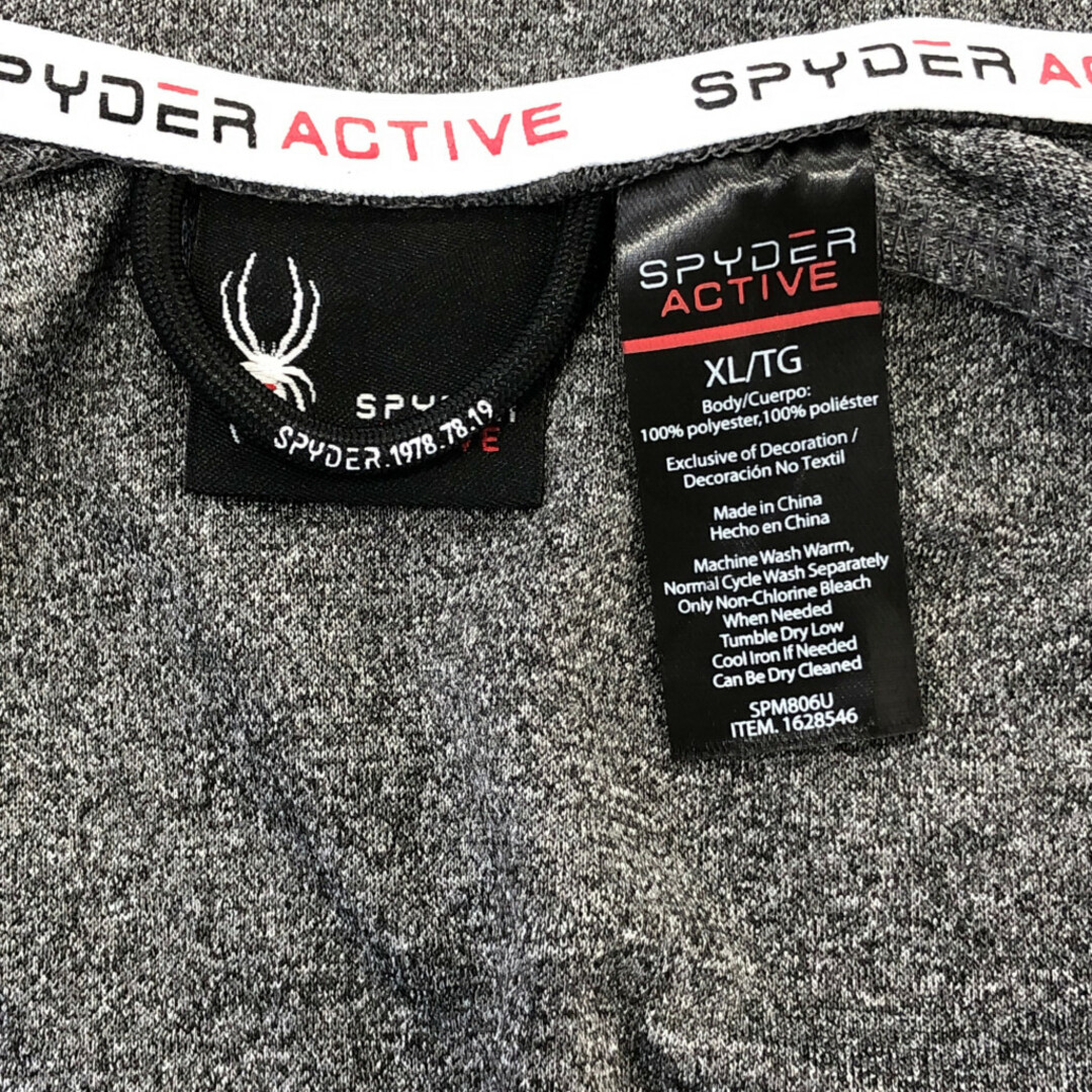SPYDER ACTIVE スパイダー アクティブ ジャケット アウトドア グレー (メンズ XL) 中古 古着 Q2515 メンズのジャケット/アウター(その他)の商品写真