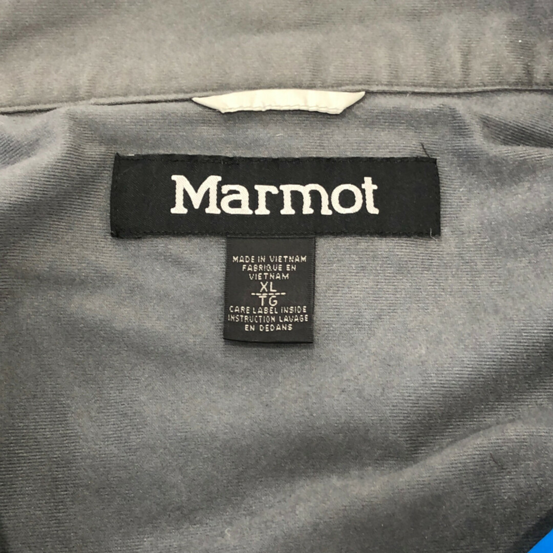 MARMOT(マーモット)のMARMOT マーモット ウィンドブレーカー ジャケット アウトドア ブルー (メンズ XL) 中古 古着 Q2507 メンズのジャケット/アウター(その他)の商品写真