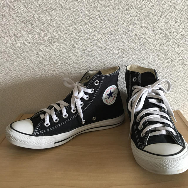 CONVERSE(コンバース)のコンバースハイカット黒  メンズの靴/シューズ(スニーカー)の商品写真