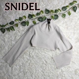 スナイデル(SNIDEL)のSNIDEL スナイデル ショート丈 リブニット セーター タートルネック(ニット/セーター)