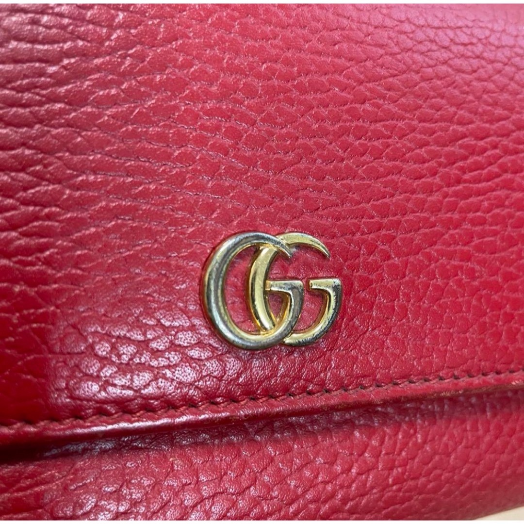 Gucci(グッチ)のGUCCI 長財布　マーモント　コンチネンタル　型番　456116 480199 レディースのファッション小物(財布)の商品写真