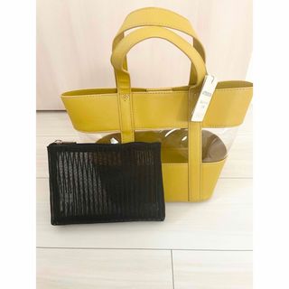 グローブ(grove)のgrove  ポーチ付きバッグ　新品未使用(ハンドバッグ)